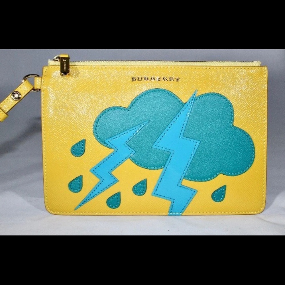 Burberry Leather Clutch